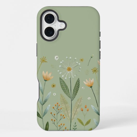 Bloom Grow Minimalist iPhone Hülle (Rückseite)