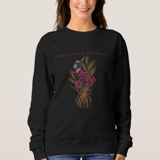 Bloom & Harvest Hoodie (Vorderseite)