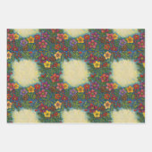 Bloom in Christmas Wrap Geschenkpapier Set (Vorderseite)