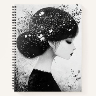 Bloom In: Ein Journal für Selbsterfindung Notizblock