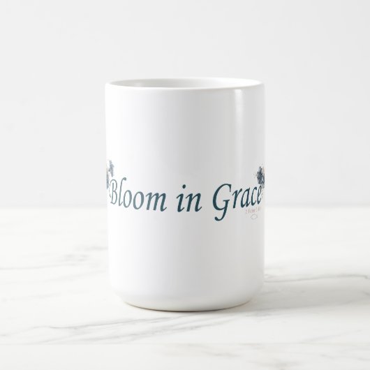 Bloom in Grace Mug Kaffeetasse (Mittel)
