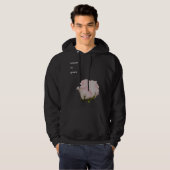 Bloom in Grace New beginning optimistic power flow Hoodie (Vorne ganz)