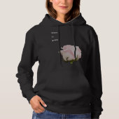 Bloom in Grace New beginning optimistic power flow Hoodie (Vorderseite)