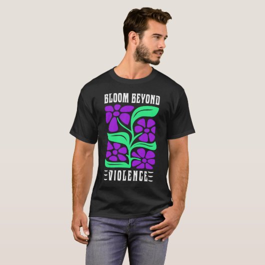 Bloom jenseits der Gewalt T-Shirt (Vorne ganz)