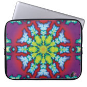 Bloom Kaleidoscope Laptop Sleeve (Vorderseite)
