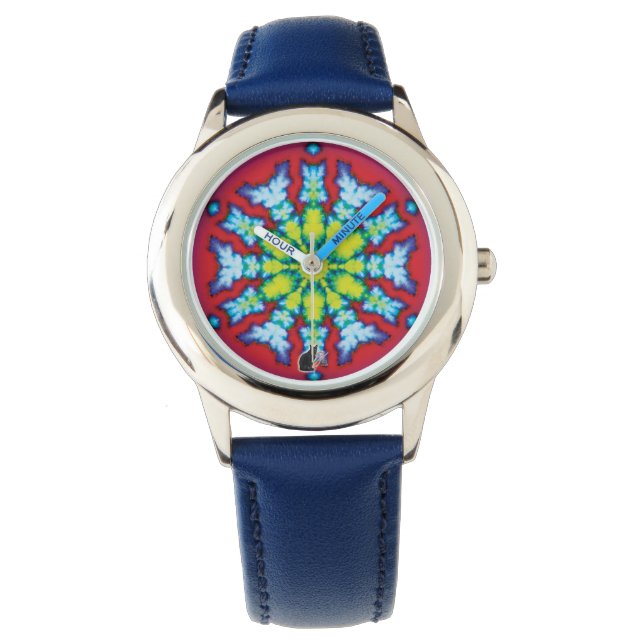 Bloom Kaleidoscope Watch Armbanduhr (Vorderseite)