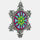 Bloom Kaleidoskop Snowflake Ornament (Links)