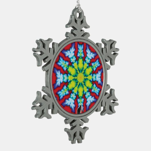 Bloom Kaleidoskop Snowflake Ornament (Links)