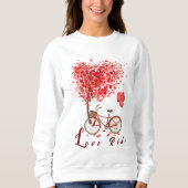 Bloom Liebe & Ride der Liebe Sweatshirt (Vorderseite)