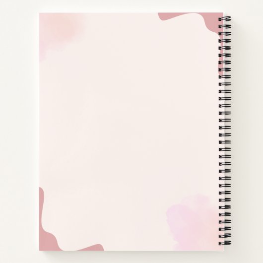 Bloom like never before notizblock (Rückseite)