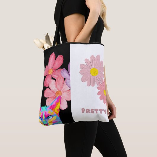 "Bloom & Meow" Tasche (Von Nahem)