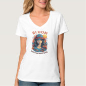 Bloom mit Adventure V-T - Shirt (Vorderseite)