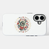 Bloom mit Grace Floral Design Case-Mate iPhone Hülle (Rückseite (Horizontal))