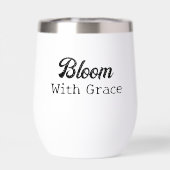 Bloom mit Grace | Kawaii Girl mit Pflanze (Rückseite)