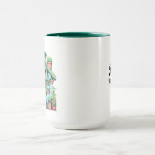 Bloom mit Grace | Kawaii Girl mit Pflanze Tasse (Zentrum)