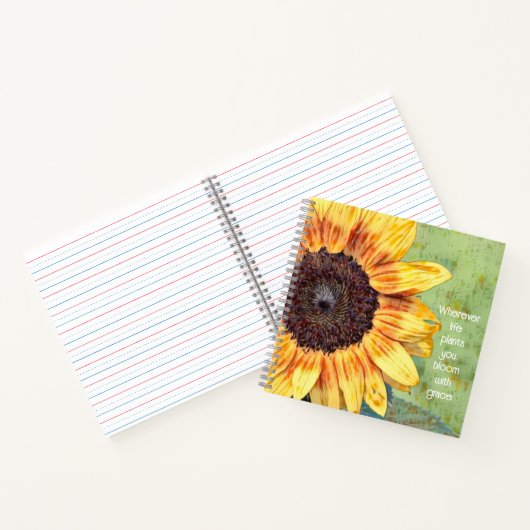 Bloom mit Grace Notebook Notizblock (Innenseite)