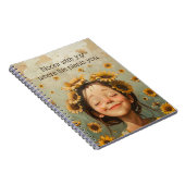 Bloom mit Joy Notizblock (Rechte Seite)