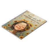 Bloom mit Joy Notizblock (Linke Seite)