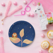 Bloom Mystic Night Owl Garden Pappteller (Party)