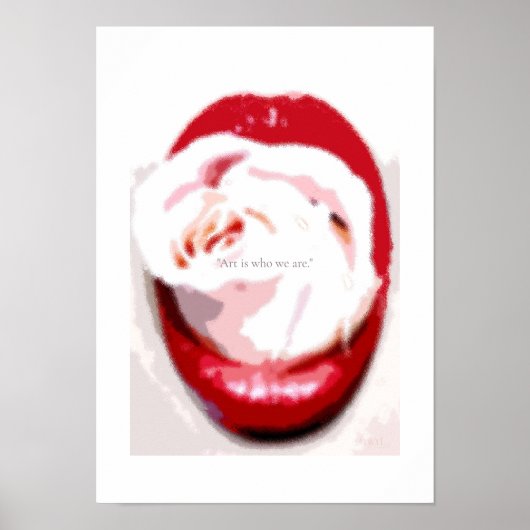 BLOOM no.1 - The Rose Within colour Poster (Vorne)