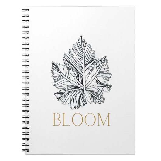 BLOOM-Notebook Notizblock (Vorderseite)
