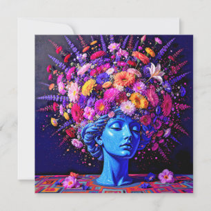 "Bloom of Eternity" - ein farbiges surreales Portr