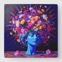 "Bloom of Eternity" - ein farbiges surreales Portr