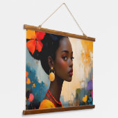 Bloom Of Grace Wandkunst & Dekoration  (Gewinkelt)