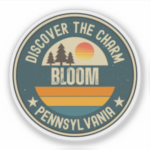 Bloom, Pennsylvania Aufkleber