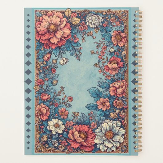 Bloom & Plan - Vintager Vibes-Planer Planer (Rückseite)