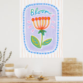Bloom Poster (Küche)