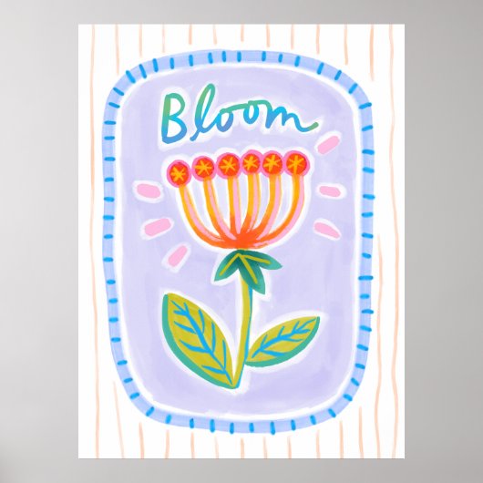 Bloom Poster (Vorne)