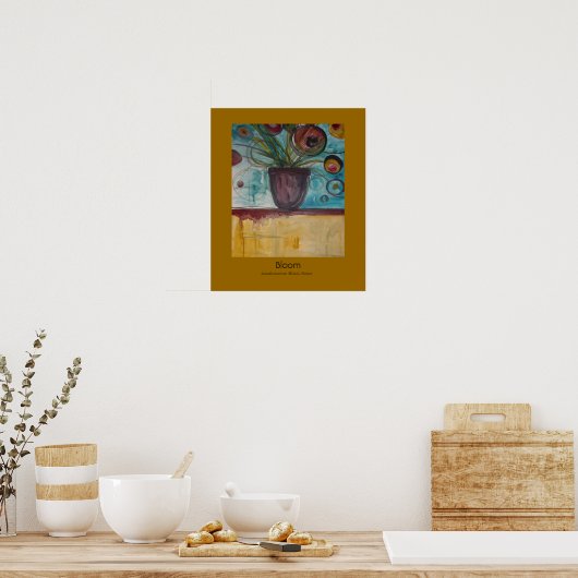 Bloom Poster (Küche)