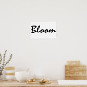 Bloom Poster (Küche)