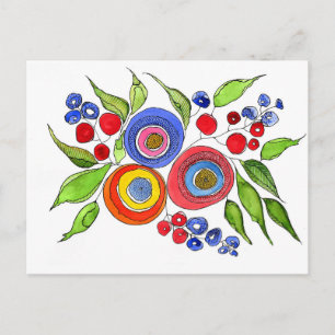 Bloom Postkarte