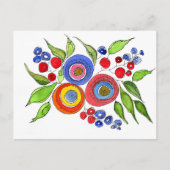 Bloom Postkarte (Vorderseite)