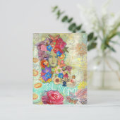 Bloom Postkarte (Stehend Vorderseite)