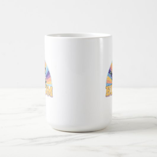 Bloom Retro Floral Kaffeetasse (Mittel)