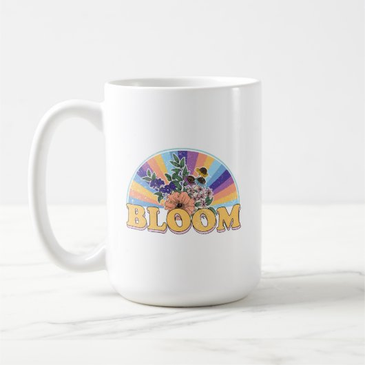Bloom Retro Floral Kaffeetasse (Links)