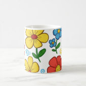 Bloom & Sip Blumen-Tasse Kaffeetasse (Mittel)