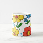 Bloom & Sip Blumen-Tasse Kaffeetasse (Mittel)