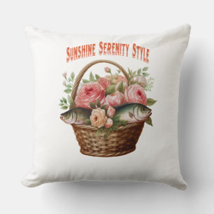 🐟 Bloom & Splash Kissen 🌸