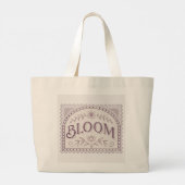 Bloom Stamp Einkaufstasche (Rückseite)