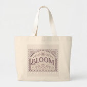 Bloom Stamp Einkaufstasche (Vorne)