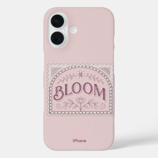 Bloom Stamp iPhone 16 Hülle