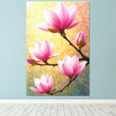 Bloom Symphony Leinwanddruck (Insitu (Holzboden))