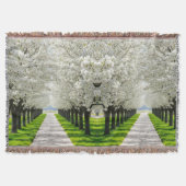 "Bloom Trail Dreams - Tranquisit Pathway" Decke (Vorderseite)