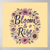 Bloom und Rise Poster (Vorne)