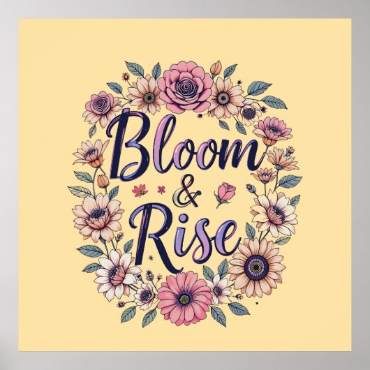 Bloom und Rise Poster (Vorne)