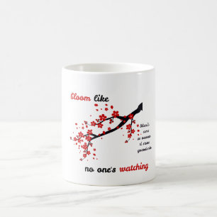 Bloom Watching - Nachdenken im Spätsommer Kaffeetasse